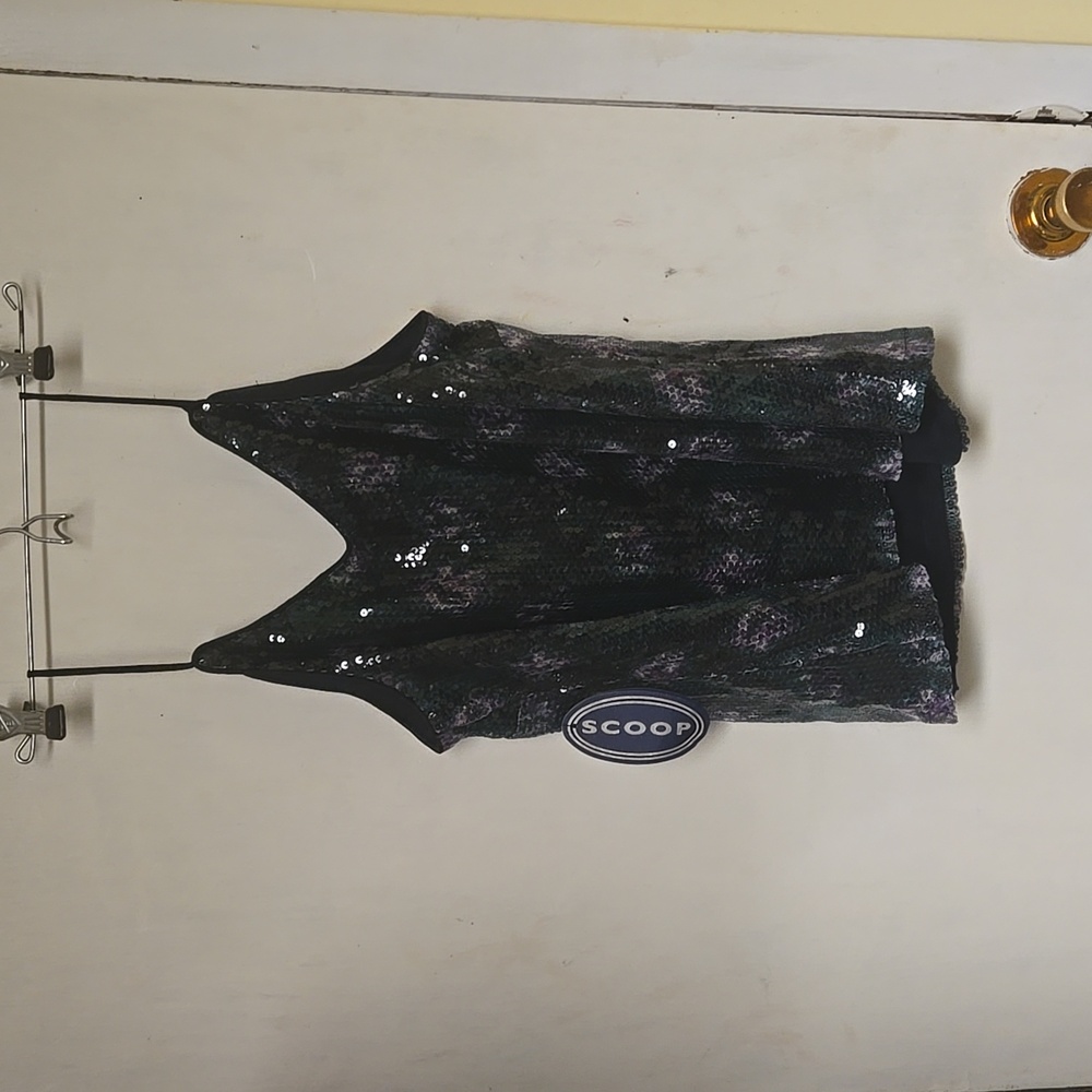 Seuin green and purple cami size medium